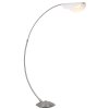 Globo Robles Stehleuchte LED Nickel-Matt, 1-flammig
