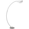 Globo Robles Stehleuchte LED Nickel-Matt, 1-flammig