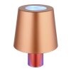 Globo Yara Tischleuchte LED Gold, 1-flammig, Farbwechsler