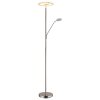 Globo Stanford Deckenleuchte LED Nickel-Matt, 1-flammig