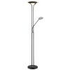 Globo Tamika Deckenleuchte LED Chrom, Schwarz, 1-flammig