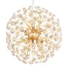 Globo Katrina Kronleuchter Gold, 8-flammig