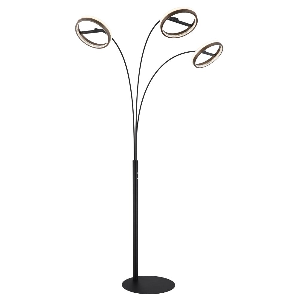 Globo Della Stehleuchte LED Schwarz, 1-flammig main product photo