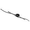 Globo Boyd Deckenleuchte LED Schwarz, 1-flammig