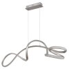 Globo Swirl Hängeleuchte LED Nickel-Matt, 1-flammig