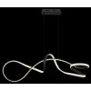 Globo Swirl Hängeleuchte LED Schwarz, 1-flammig