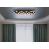 Globo Obrien Deckenleuchte LED Naturfarben, Schwarz, 1-flammig