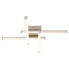 Globo Kirina Deckenleuchte LED Nickel-Matt, 1-flammig