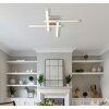 Globo Kirina Deckenleuchte LED Nickel-Matt, 1-flammig