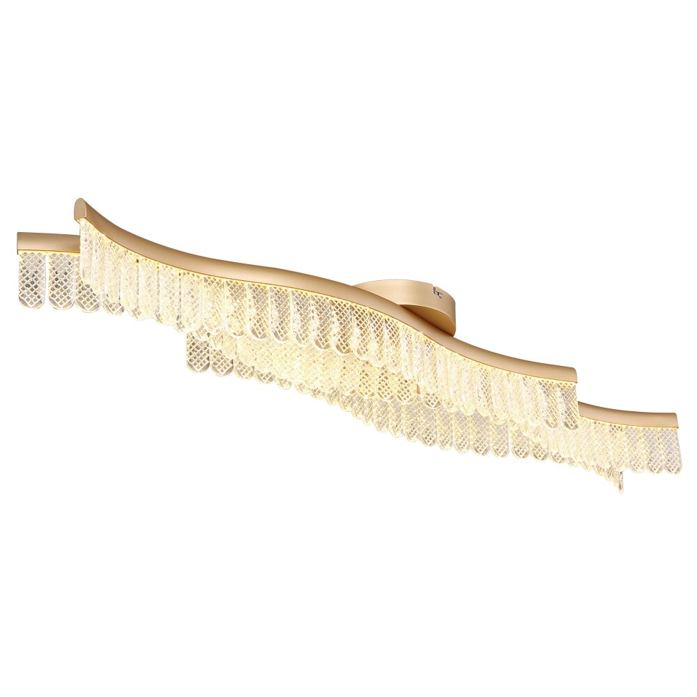 Globo Juliet Deckenleuchte LED Gold, 1-flammig main product photo