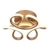 Globo Melisand Deckenleuchte LED Champagner, 1-flammig