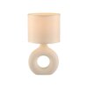 Leuchten Direkt CARARA Tischleuchte LED Beige, 1-flammig