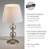 Leuchten Direkt SIENA Tischleuchte LED Bronze, 1-flammig