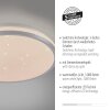 Leuchten Direkt KYLE Deckenleuchte LED Silber, 1-flammig