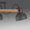 Leuchten Direkt CUP 2.0 Deckenleuchte LED Braun, Schwarz, 3-flammig
