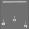Paul Neuhaus Q-Rotate Pendelleuchte LED Silber, 3-flammig, Fernbedienung