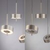 Paul Neuhaus Q-Rotate Pendelleuchte LED Silber, 3-flammig, Fernbedienung