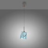 Paul Neuhaus Zula Pendelleuchte LED Braun, 1-flammig
