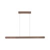 Paul Neuhaus Adriana Round Pendelleuchte LED Braun, 2-flammig