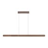 Paul Neuhaus Adriana Round Pendelleuchte LED Braun, 2-flammig