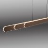 Paul Neuhaus Adriana Round Pendelleuchte LED Braun, 2-flammig