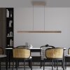 Paul Neuhaus Adriana Round Pendelleuchte LED Braun, 2-flammig