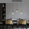 Paul Neuhaus Q-Kon Pendelleuchte LED Braun, 3-flammig, Fernbedienung