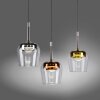 Paul Neuhaus Q-Kon Pendelleuchte LED Braun, 3-flammig, Fernbedienung