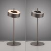Paul Neuhaus Q-Rotate Tischleuchte LED Braun, 1-flammig, Fernbedienung