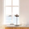 Paul Neuhaus Q-Rotate Tischleuchte LED Braun, 1-flammig, Fernbedienung