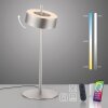 Paul Neuhaus Q-Rotate Tischleuchte LED Silber, 1-flammig