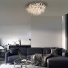 Paul Neuhaus Ricicle Deckenleuchte LED Silber, 10-flammig