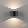 Paul Neuhaus Carla Wandleuchte LED Anthrazit, 2-flammig