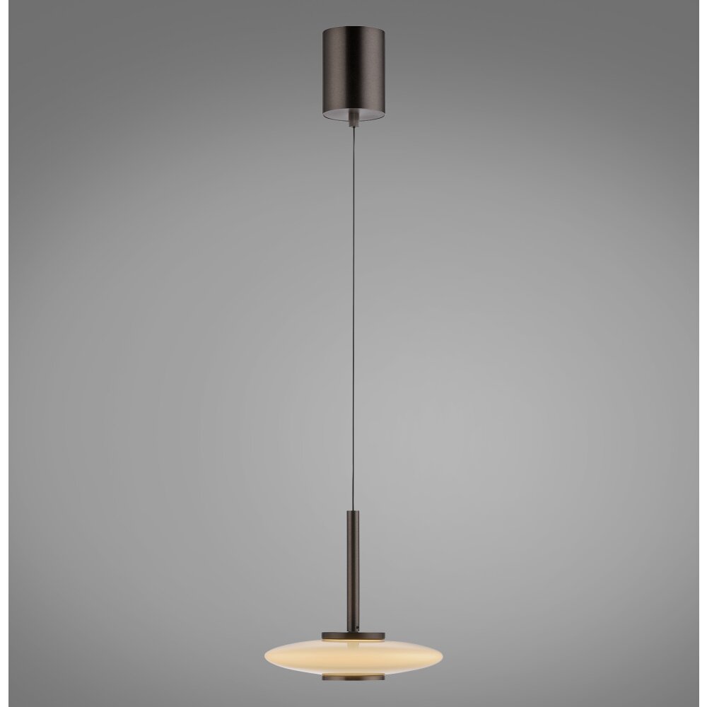 Paul Neuhaus PURE Vitrum Pendelleuchte LED Braun, 2-flammig main product photo