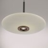 Paul Neuhaus PURE E-Vitrum Pendelleuchte LED Braun, 2-flammig, Fernbedienung