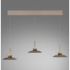Paul Neuhaus PURE Moon Pendelleuchte LED Bronze, 6-flammig