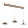 Paul Neuhaus PURE Moon Pendelleuchte LED Bronze, 6-flammig