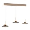Paul Neuhaus PURE Moon Pendelleuchte LED Bronze, 6-flammig