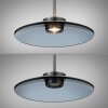 Paul Neuhaus PURE E-Moon Pendelleuchte LED Grau, 2-flammig, Fernbedienung