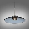 Paul Neuhaus PURE E-Moon Pendelleuchte LED Grau, 2-flammig, Fernbedienung