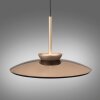 Paul Neuhaus PURE E-Moon Pendelleuchte LED Bronze, 2-flammig, Fernbedienung