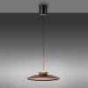 Paul Neuhaus PURE E-Moon Pendelleuchte LED Bronze, 2-flammig, Fernbedienung