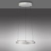 Paul Neuhaus PURE E-Loop Pendelleuchte LED Silber, 2-flammig, Fernbedienung