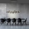 Paul Neuhaus PURE E-Popup Pendelleuchte LED Grau, 18-flammig, Fernbedienung