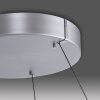 Paul Neuhaus PURE E-Clipse Pendelleuchte LED Silber, 2-flammig, Fernbedienung