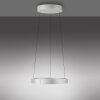 Paul Neuhaus PURE E-Clipse Pendelleuchte LED Silber, 2-flammig, Fernbedienung