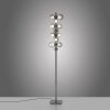 Paul Neuhaus PURE Popup Stehleuchte LED Grau, 12-flammig