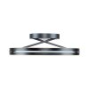 Paul Neuhaus PURE Loop Deckenleuchte LED Grau, 2-flammig, Fernbedienung