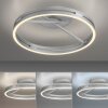 Paul Neuhaus PURE Loop Deckenleuchte LED Silber, 2-flammig, Fernbedienung