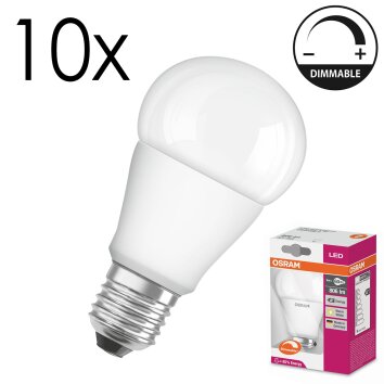 LED E27 10er Set 9 Watt 2700 Kelvin 806 Lumen